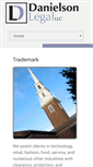 Mobile Screenshot of danielsonlegal.com